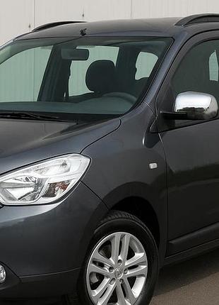 Накладки на зеркала (2 шт, abs) для dacia lodgy 2012-2022 гг
