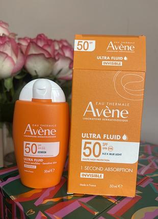 Avene eau thermale ultra fluid spf 50 сонцезахисний флюід