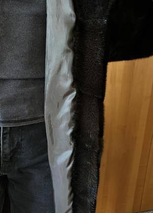 Преміум норкова шуба kopenhagen fur (ivory quality) • розмір 42 • стан нової 2