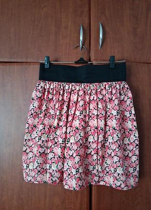 Літня юбка спідниця з віскози dorothy perkins,m-l,38p