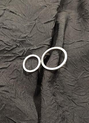 Серебряное кольцо геометрия