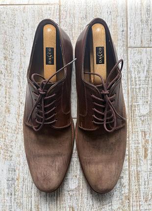 Туфлі чоловічі russell & bromley london | розмір 44.5 (29 см) | шкіряна підошва+гума