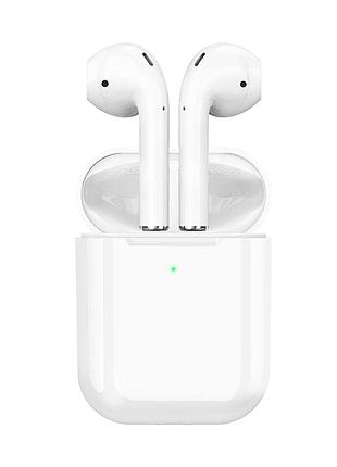 Навушники бездротові hoco ew74 true wireless stereo headset 350 маг/bluetooth 5.4 white