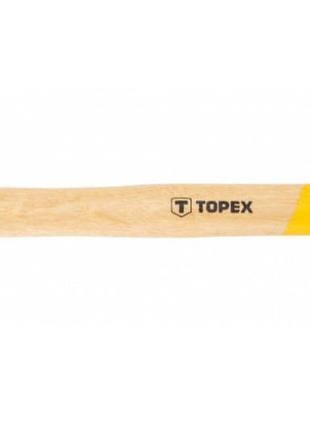 Столярный молоток topex 300 г деревянная рукоятка / квадратный бойок (02a403)
