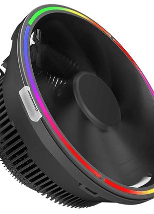 Кулер до процесора gamemax gamma200 rgb, 120мм, top-flow, argb, lga1700/am4