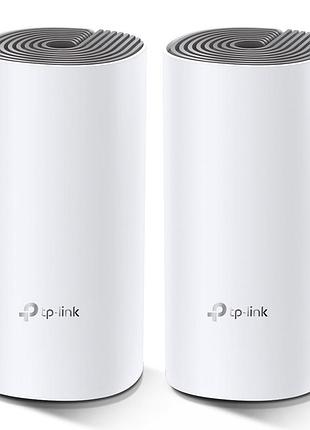 Домашняя mesh wi-fi система tp-link deco e4 1167мбит/с в комплекте 2шт