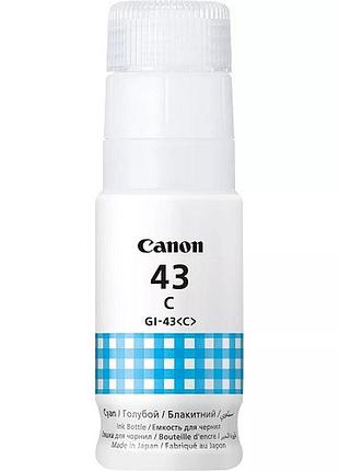 Чернило canon 4672c001 gi-43 pixma g540/g640 70мл водорастворимый cyan
