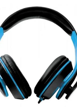 Наушники проводные esperanza earphones egh300b 2м black-blue