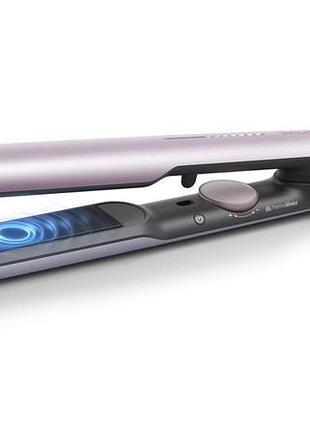 Іонізуючий стайлер для волосся philips з технологією thermoshield 12 режимів рожевий металік (bhs530/00)