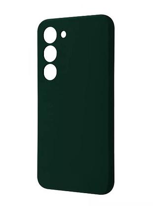 Чехол-накладка wave full silicone cover для samsung galaxy s23, кипрский зеленый