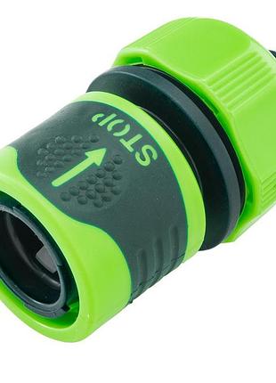 Коннектор-стоп verto 15g731 для шланга 1/2"-5/8"