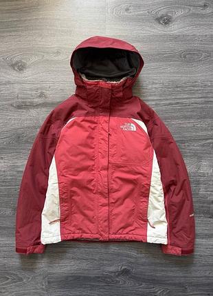 Вінтажна куртка з капюшоном the north face hyvent з підкладкою зі штучного хутра
