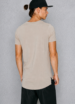 Футболка jack &amp; jones с удлиненным низом - s