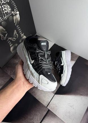 Nike p-6000 black / white