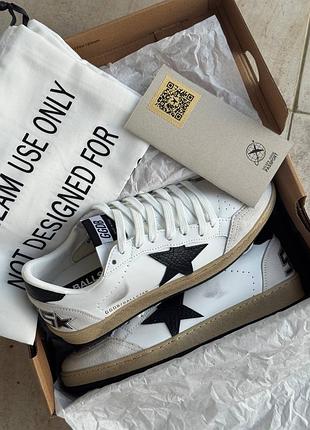 Унісекс кеди golden goose white