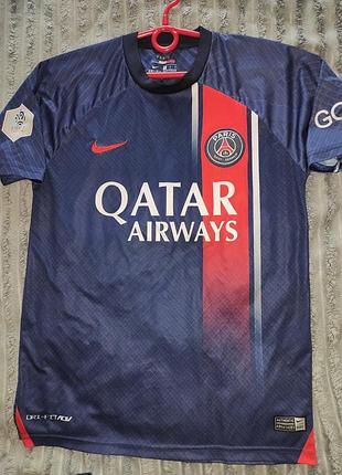 Спорт фірмова домашня футболка nike paris saint-germain.. neymar jr.сезону 2023/2024.s