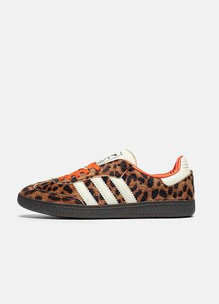 Adidas samba preloved red leopard