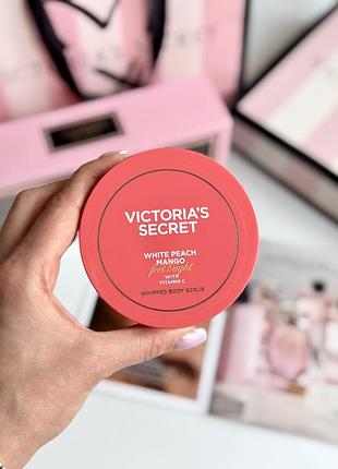Скраб для тіла white peach mango victoria’s secret