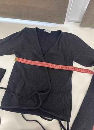 Графітова кофта zara 6