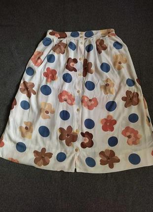 Юбка из вискозы