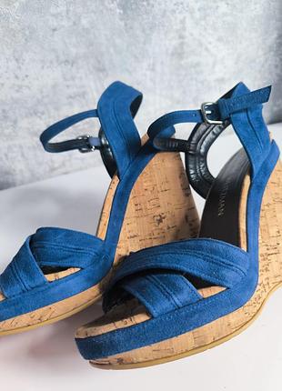 Босоножки stuart weitzman, испания, натуральные замши