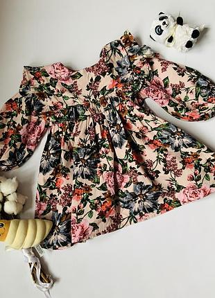 🌸 неймовірно ніжна сукня next 9-12 міс 🌸
