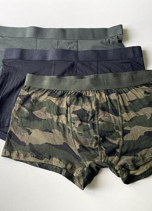 Набір (3 шт) боксери труси чоловічі primark xl