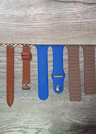 Ремінець для apple watch series 1,2,3,4,5,6,7,8,9,se,ultra 1-3