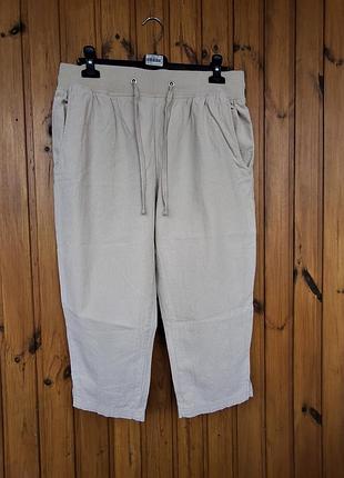 Новые хлопковые бриджи yours clothing (uk 16 / eur 44) xxl.