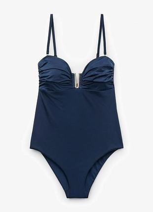 Calzedonia купальник слитный timeless diva royal blu