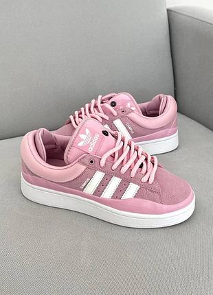 Кроссовки adidas campus × bad bunny pink