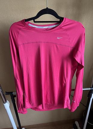 Лонгслив спортивный женский nike dri fit размер хl