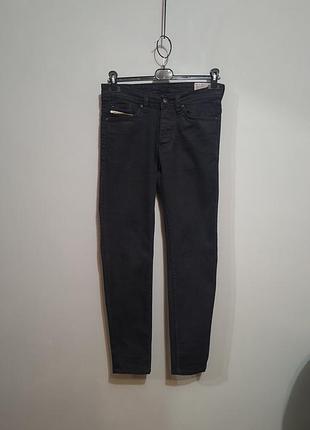 Черные слим джинсы diesel sleenker – slim (оригинал)