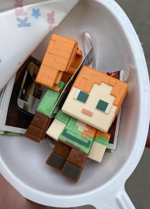 Фігурка kinder joy minecraft майнкрафт - алекс