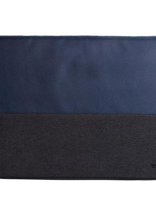 Чехол для ноутбука 16" trust lisboa laptop sleeve на молнии синий (24982)
