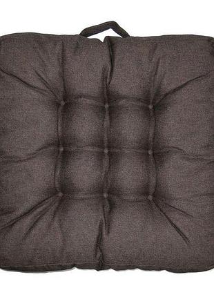 Набор подушек на стул decorator 50x50 - мальмо 26 коричневый (2 шт)