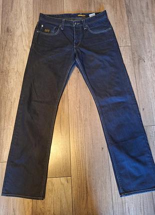 Джинсы g-star raw 3301 porter straight, размер 34/32