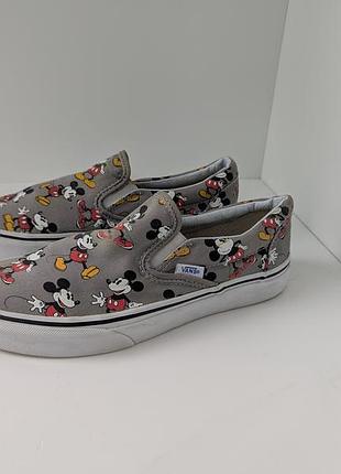 Кеды слипоны vans disney