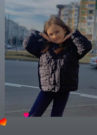 Куртка (reserved) на дівчинку весна/осінь 128 розміру