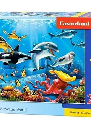 Пазлы castorland 200 элементов подводный мир 222094