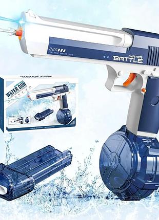 Водный пистолет desert eagle electric water gun blue