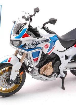 Модель bburago moto honda africa twin adventure 1:18