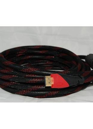 Кабель hdmi to hdmi 5м 1080p посилений в обмотці