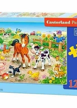 Пазли castorland 120 елементів на фермі артикул 13197