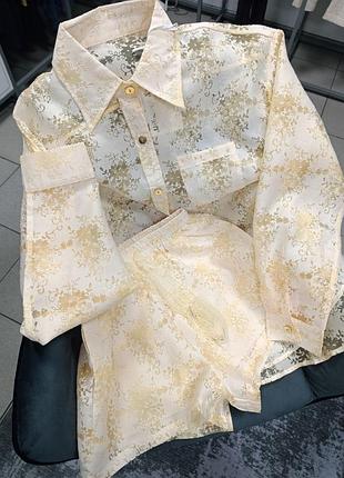 Костюм шорты + рубашка сеточно-желтый имталия размер s/m, l-xl
сеточно-черный, размер l-xl