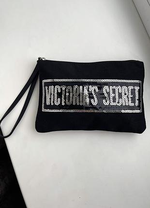 Косметичка клатч victoria's secret оригінал, сумочка, з паєтками