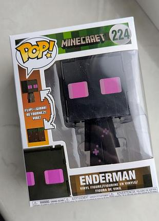 Фігурка funko pop minecraft enderman