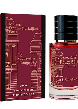 Парфуми жіночі / чоловічі унісекс maison francis kurkdjian baccarat rouge 540 60 мл духи бакара руж