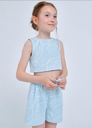 Стильный набор топ и шорты h&amp;m 4-6