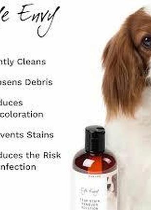Eye envy tear stain remover solution 118 мл – засіб від слізних плям у собак, лосьйон для очей